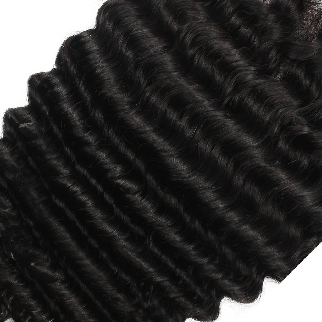 Deep Wave 6x6 HD Lace Human Hair Closure by Private Label