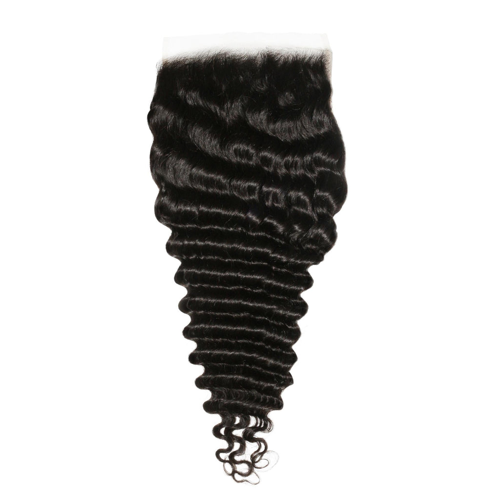 Deep Wave 7x7 HD Lace Human Hair Closure by Private Label