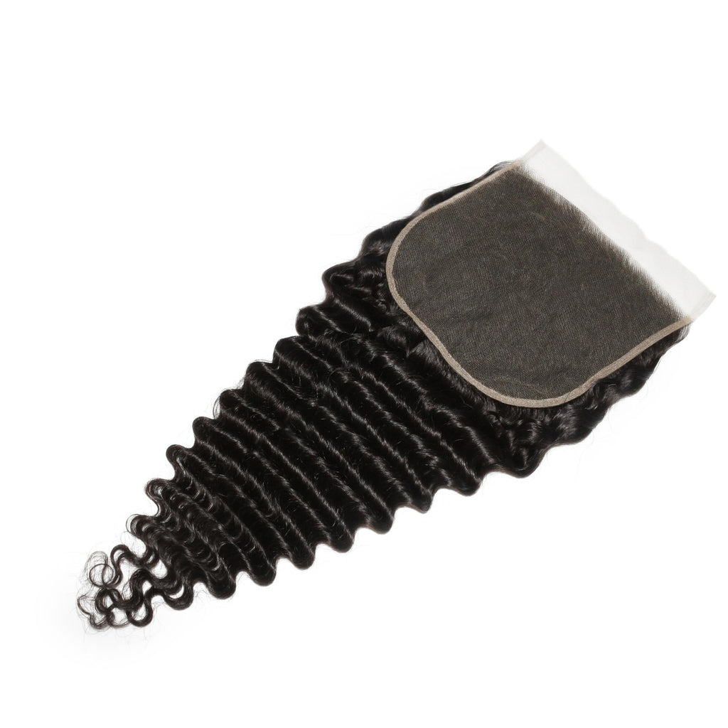 Deep Wave 7x7 HD Lace Human Hair Closure by Private Label