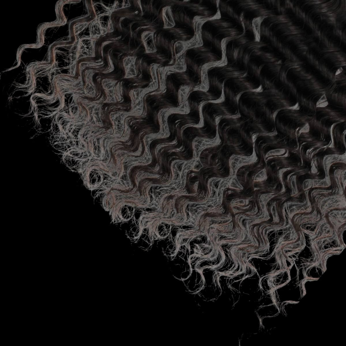 Deep Wave 13x4 Transparent Lace Human Hair Frontal by Private Label