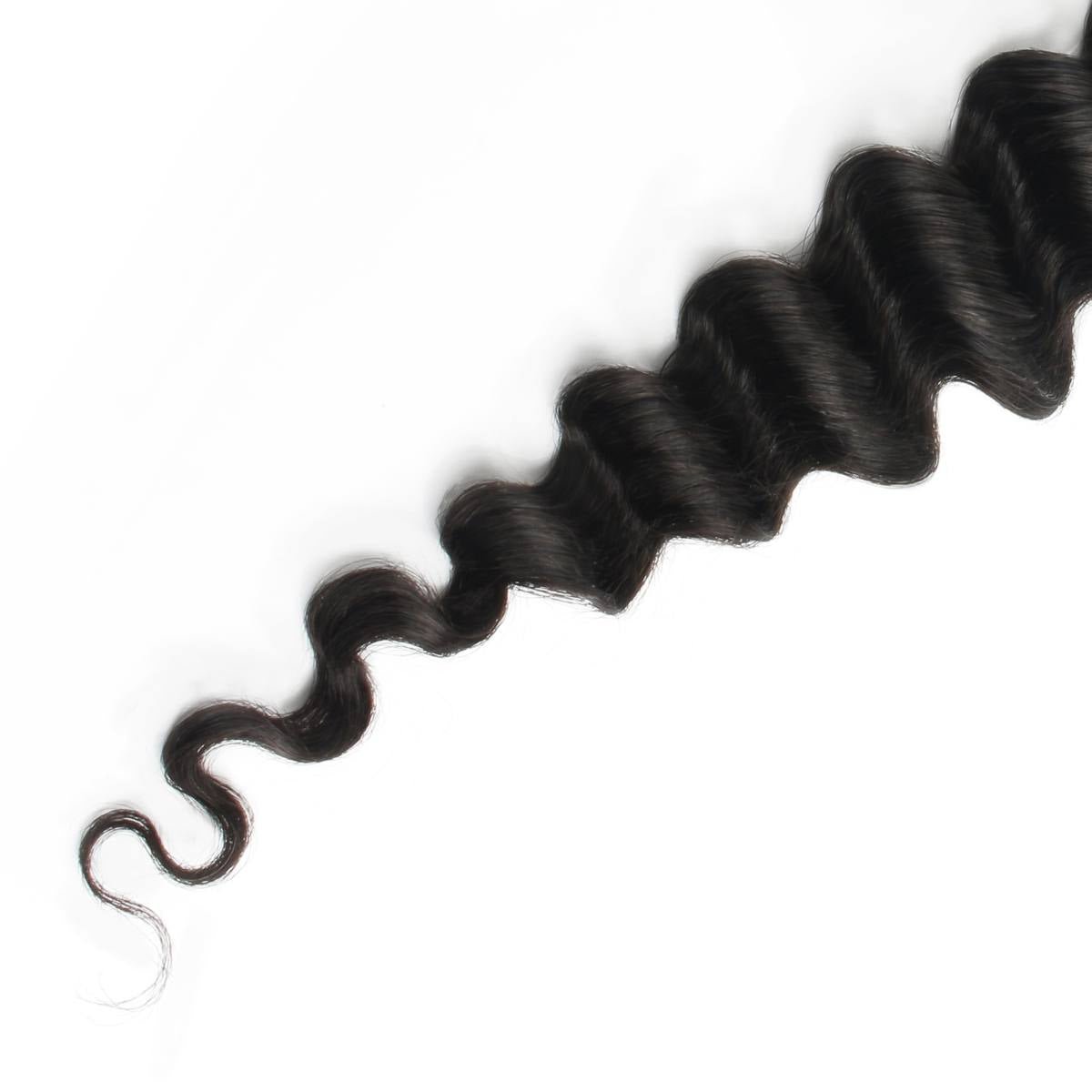 Deep Wave 2x6 Transparent Lace Human Hair Closure by Private Label