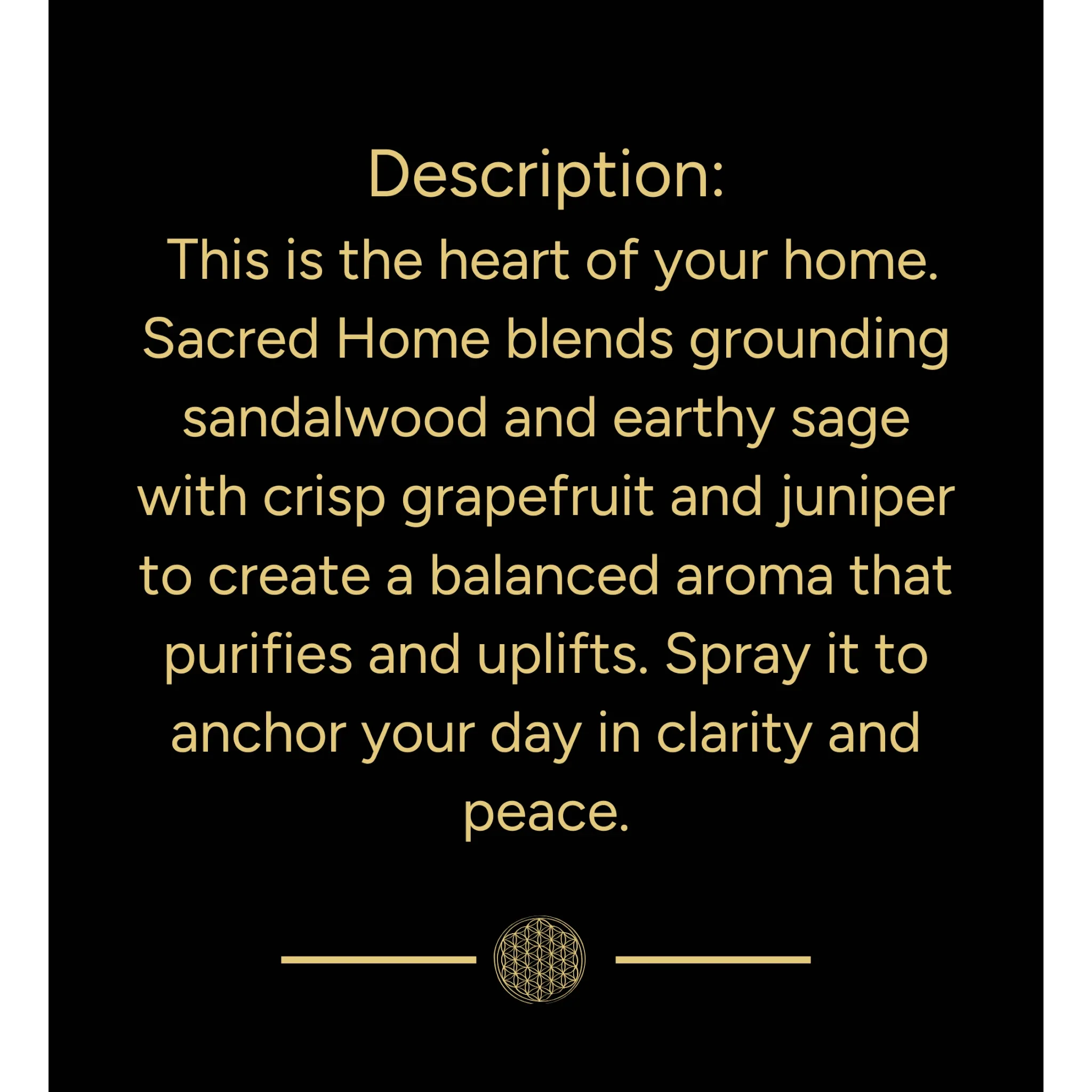 Sacred Home Everyday Ritual Mist | 4oz