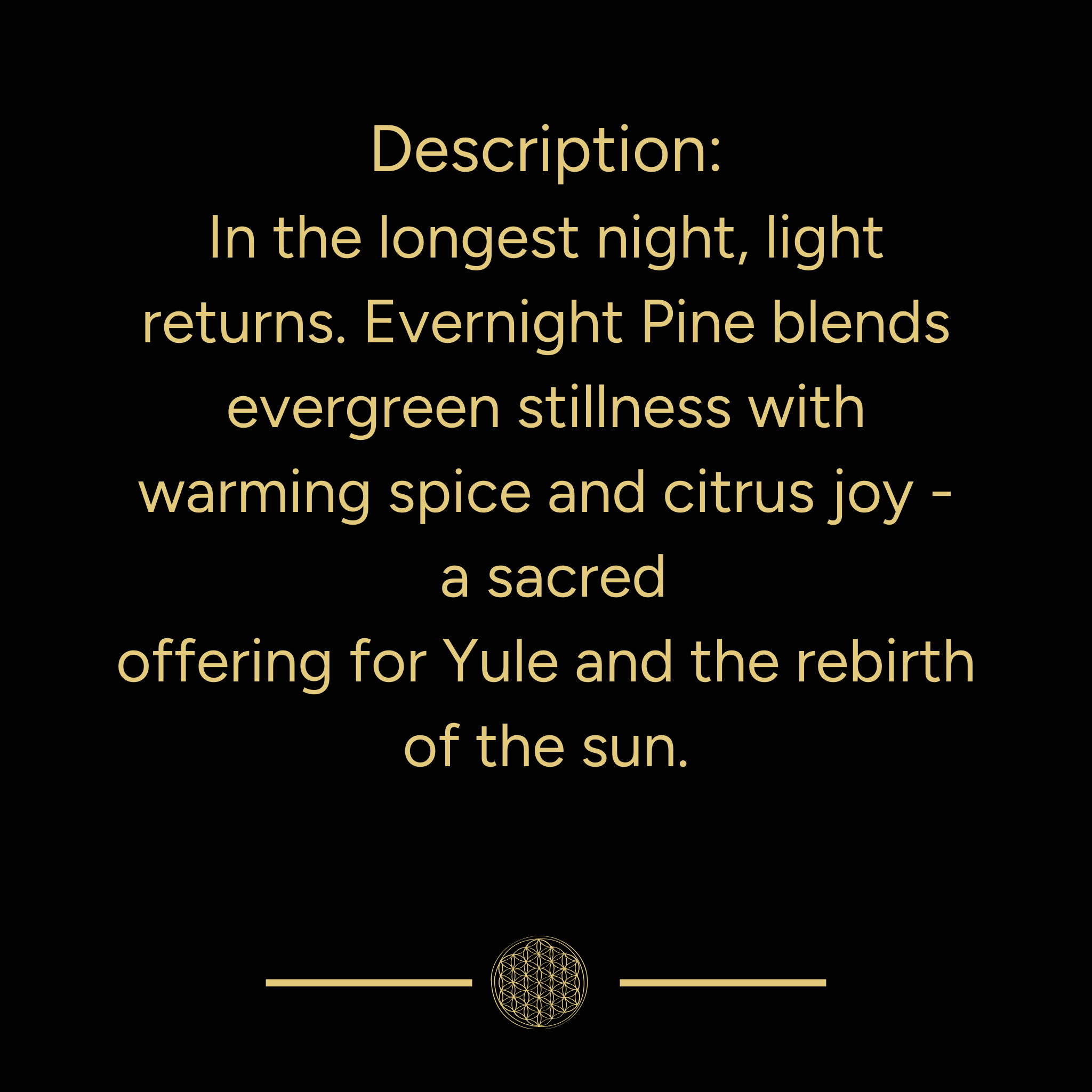 Evernight Pine Ritual Mist | Yule | 4oz