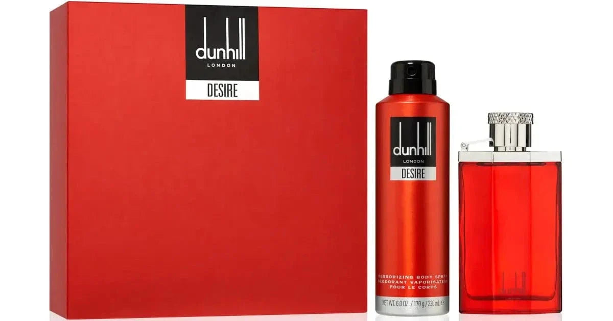 Desire Red by Alfred Dunhill For Men 2Pcs Set EDT Spray by perfumesandrea