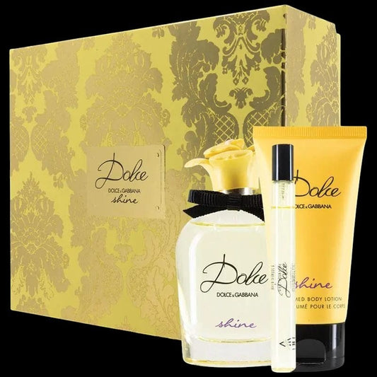 Dolce Shine by Dolce & Gabbana | 3-Piece Women's Perfume Gift Set by perfumesandrea