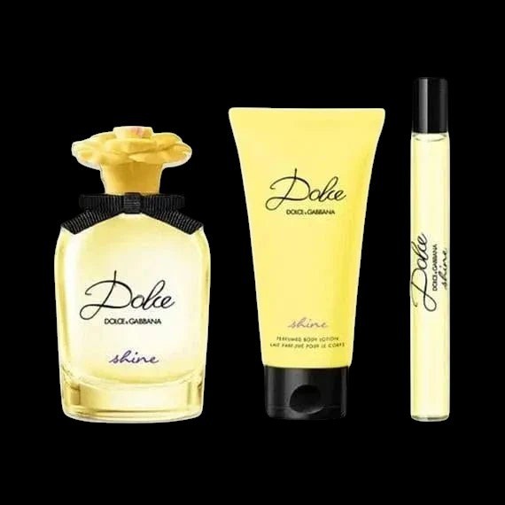 Dolce Shine by Dolce & Gabbana | 3-Piece Women's Perfume Gift Set by perfumesandrea