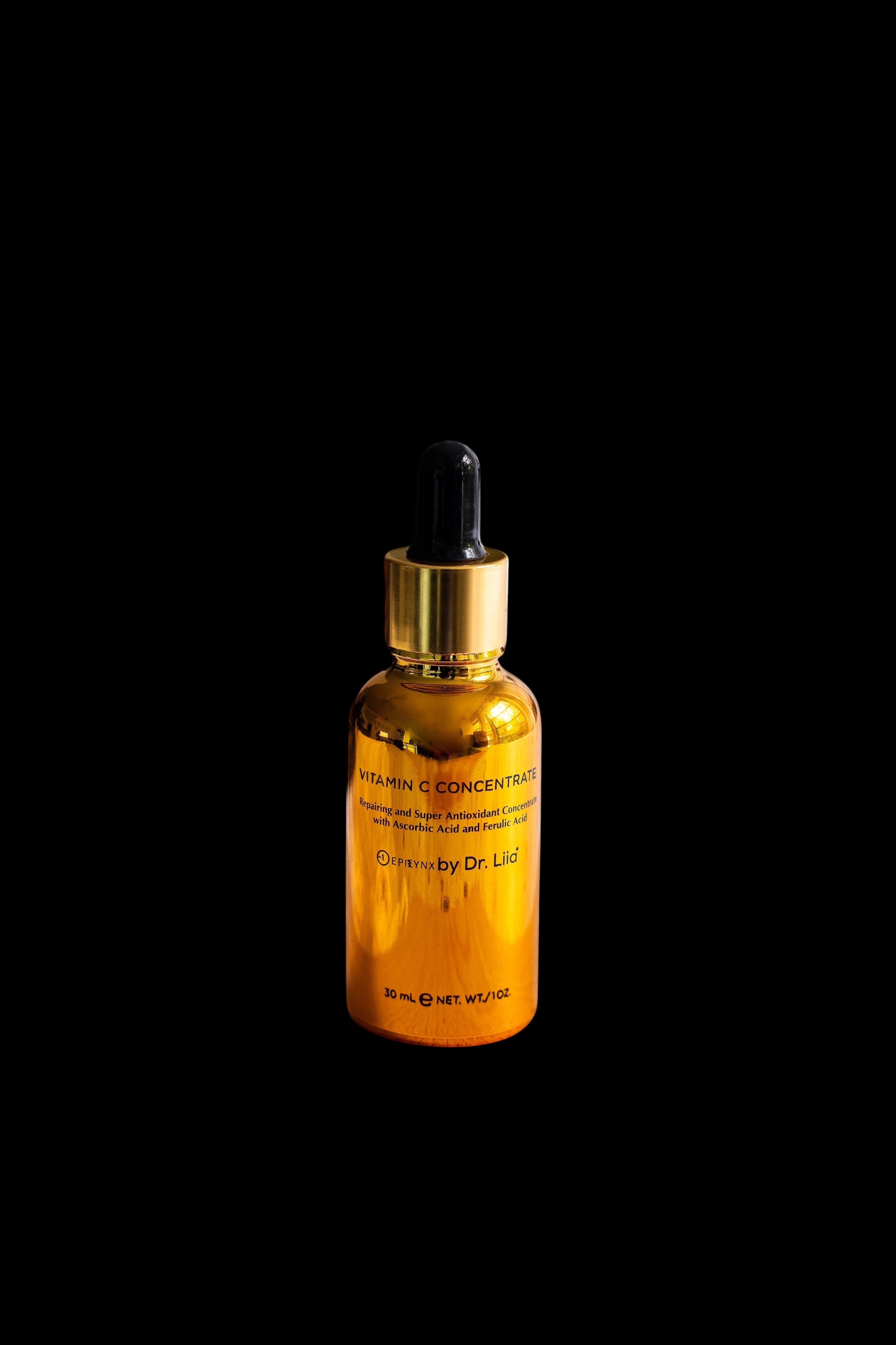 Brightening Vitamin C Glow Serum for Sensitive & Dry Skin – Vegan, Gluten-Free, Anti-Aging, Fragrance-Free by EpiLynx