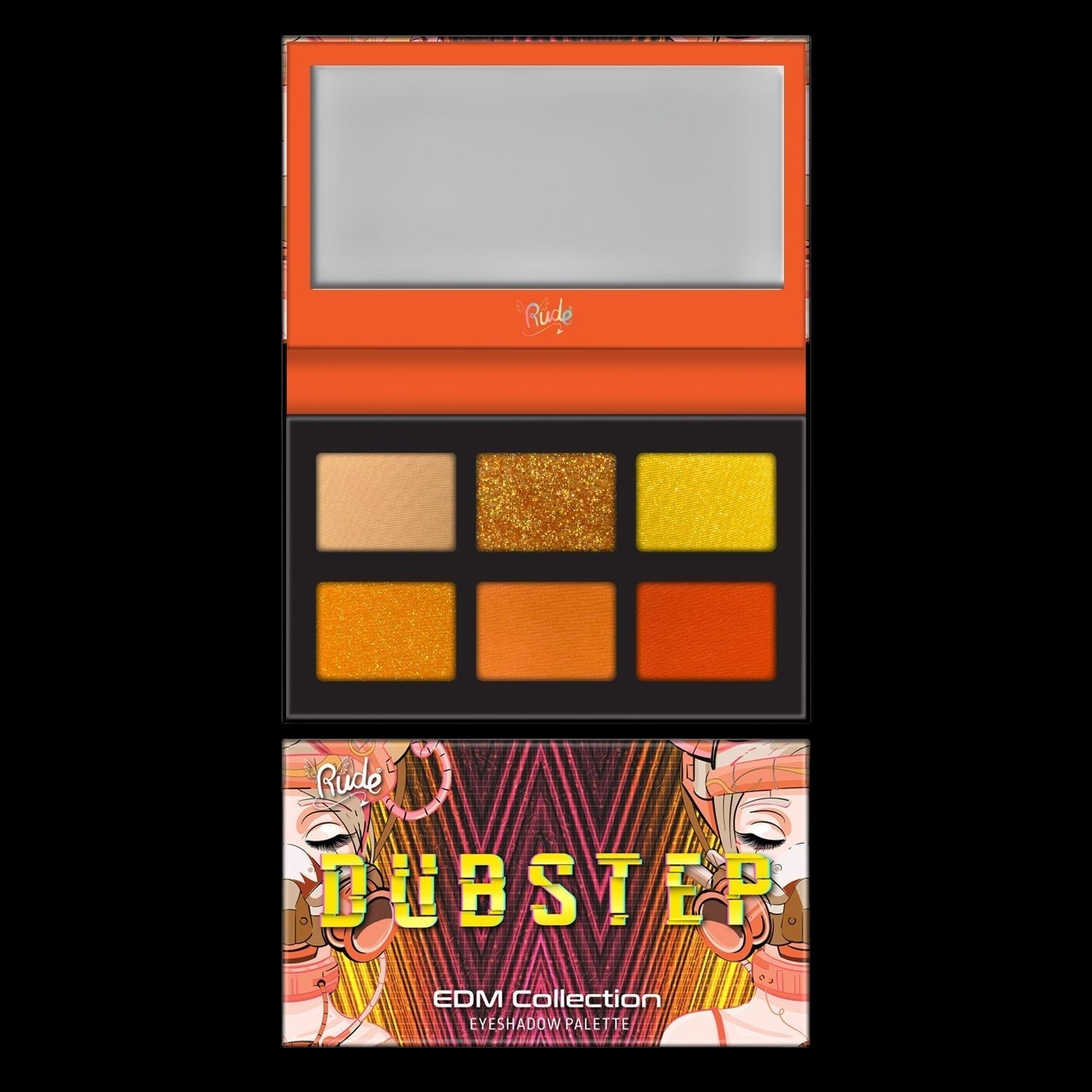 RUDE EDM Collection Eyeshadow Palette - Dubstep by VYSN