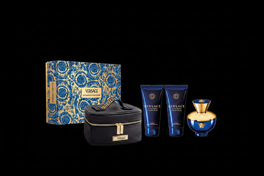 Dylan Blue By Versace For Women 4Pcs Set EDP Spray by perfumesandrea