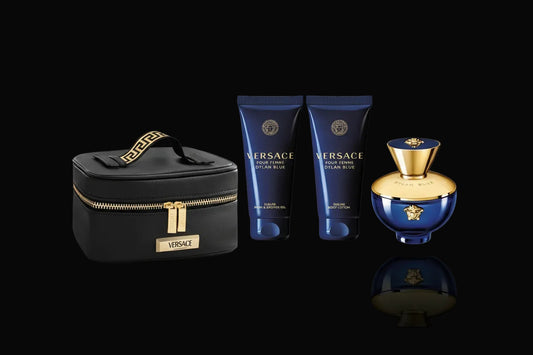 Dylan Blue By Versace For Women 4Pcs Set EDP Spray by perfumesandrea