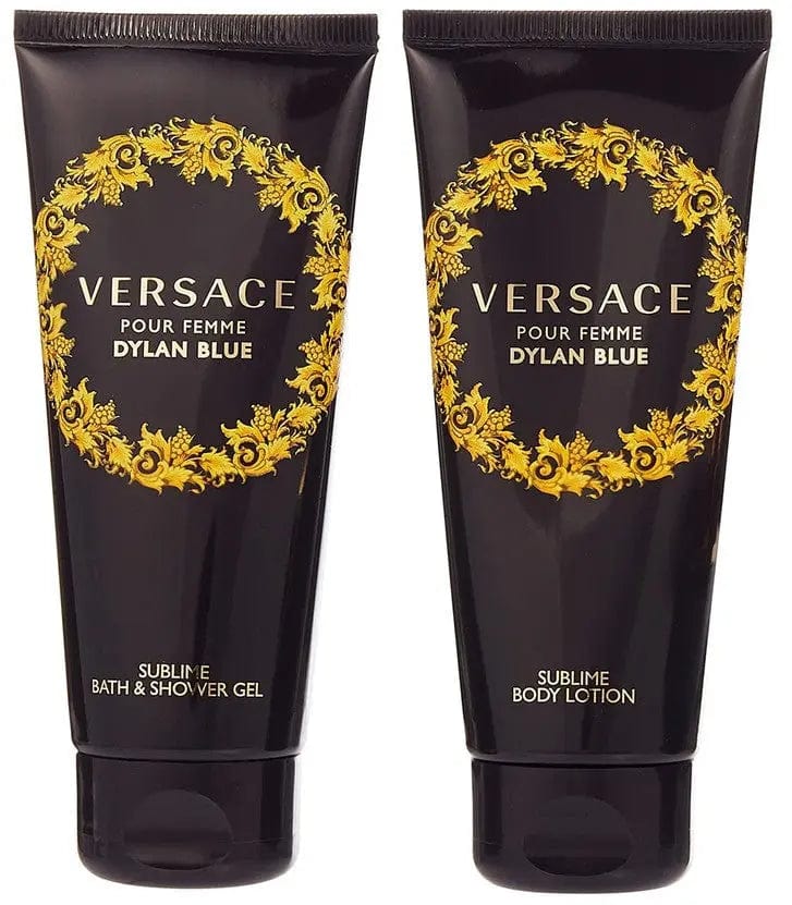 Dylan Blue By Versace For Women 4Pcs Set EDP Spray by perfumesandrea