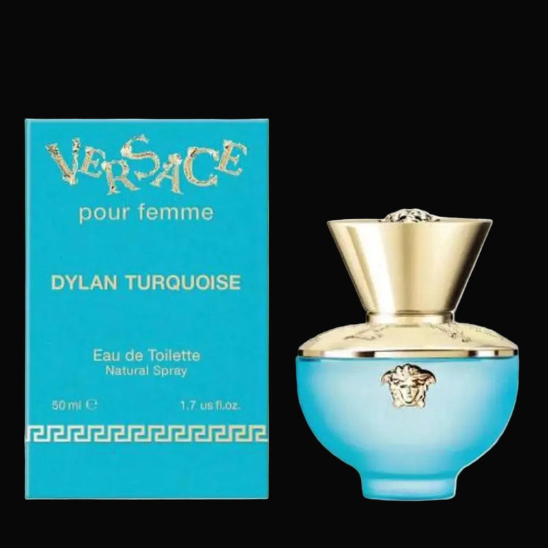 Dylan Turquoise By Versace For Women 1.7oz EDT Spray by perfumesandrea