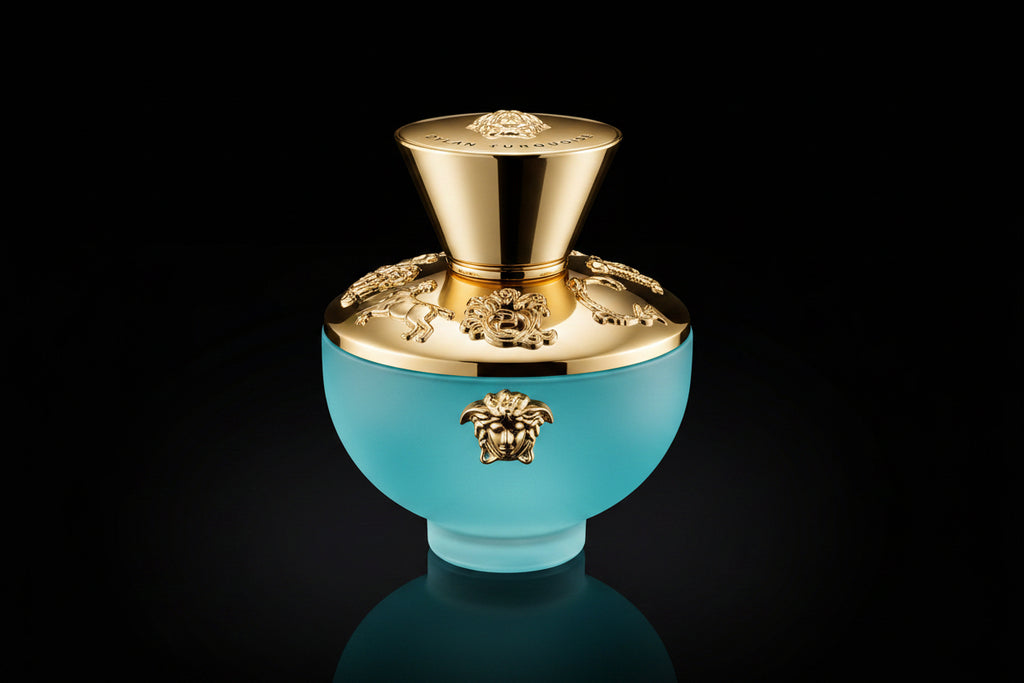 Dylan Turquoise By Versace For Women 4Pcs Set EDT Spray by perfumesandrea