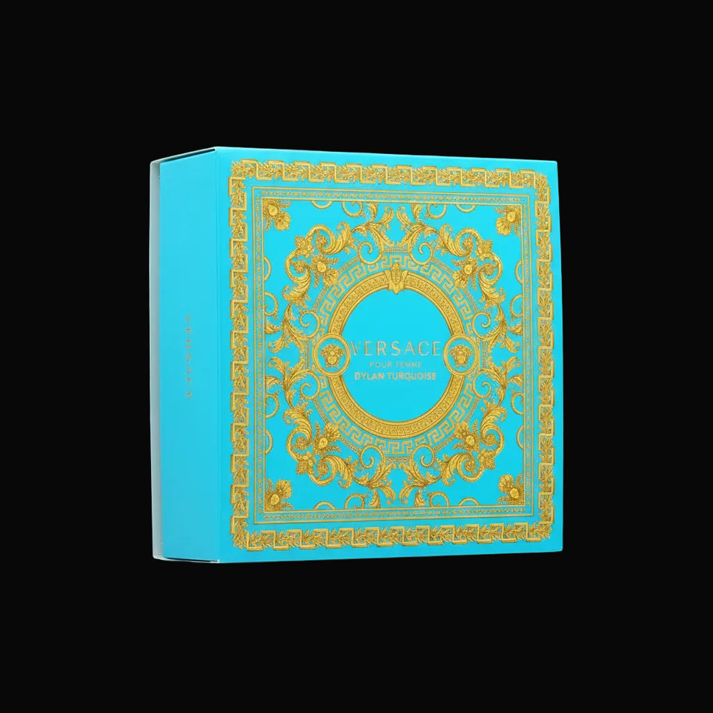 Dylan Turquoise By Versace For Women 4Pcs Set EDT Spray by perfumesandrea