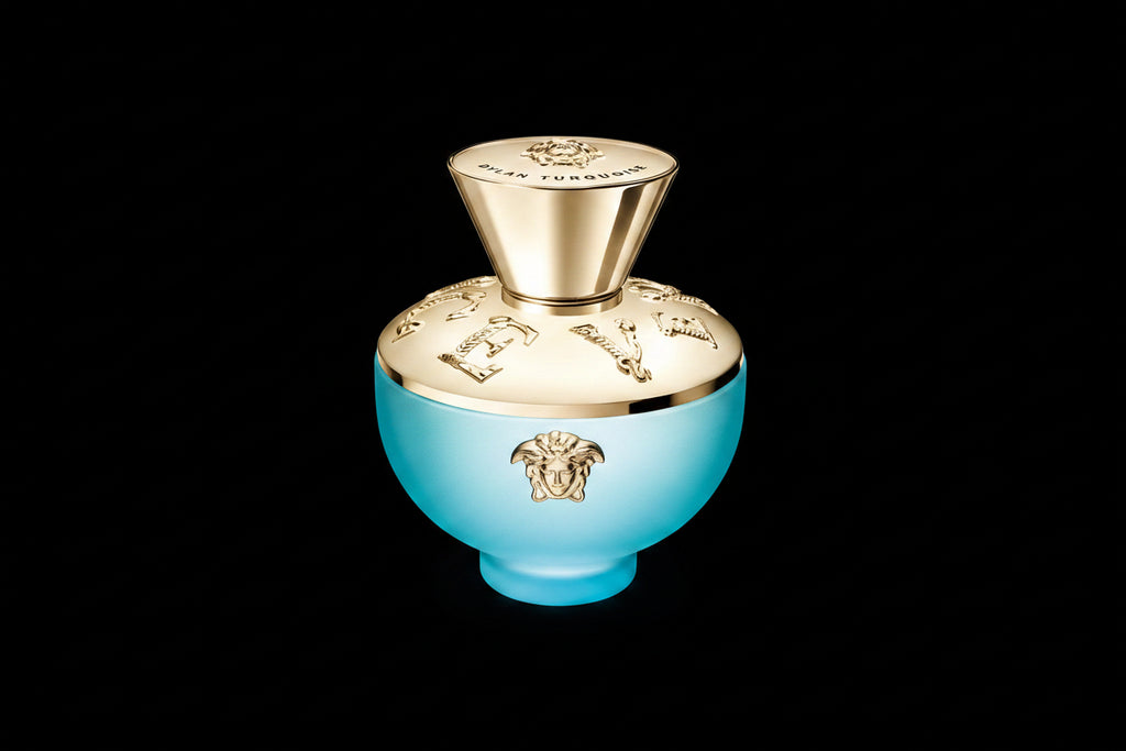 Dylan Turquoise By Versace For Women 4Pcs Set EDT Spray by perfumesandrea