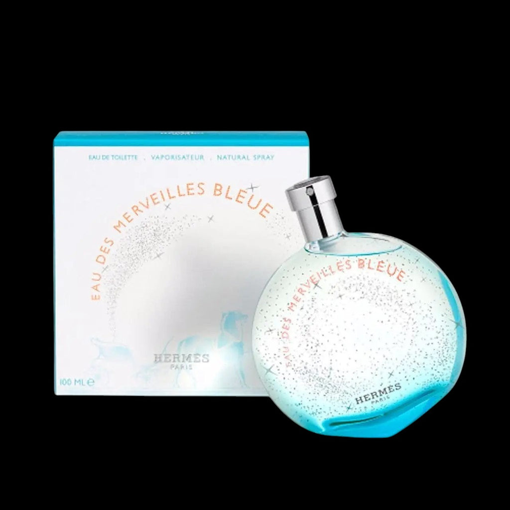 Eau Des Merveilles Bleu By Hermes For Women 3.4 oz EDT Spray by perfumesandrea