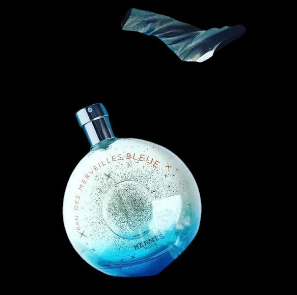 Eau Des Merveilles Bleu By Hermes For Women 3.4 oz EDT Spray by perfumesandrea
