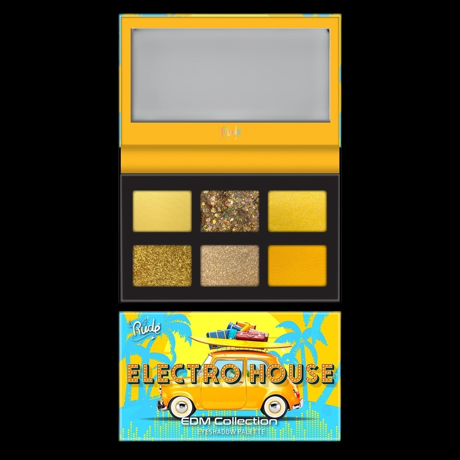 RUDE EDM Collection Eyeshadow Palette - Electro House by VYSN