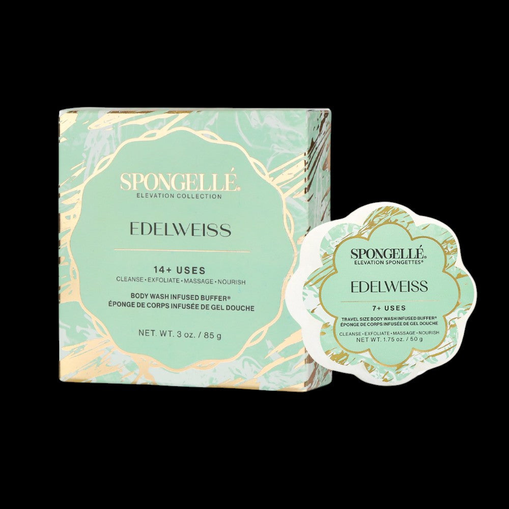 Edelweiss Body & Travel Buffer Set by Spongellé