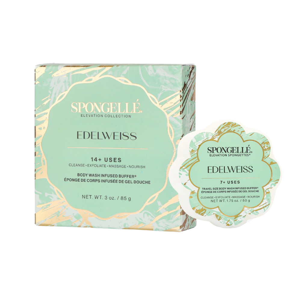 Edelweiss Body & Travel Buffer Set by Spongellé
