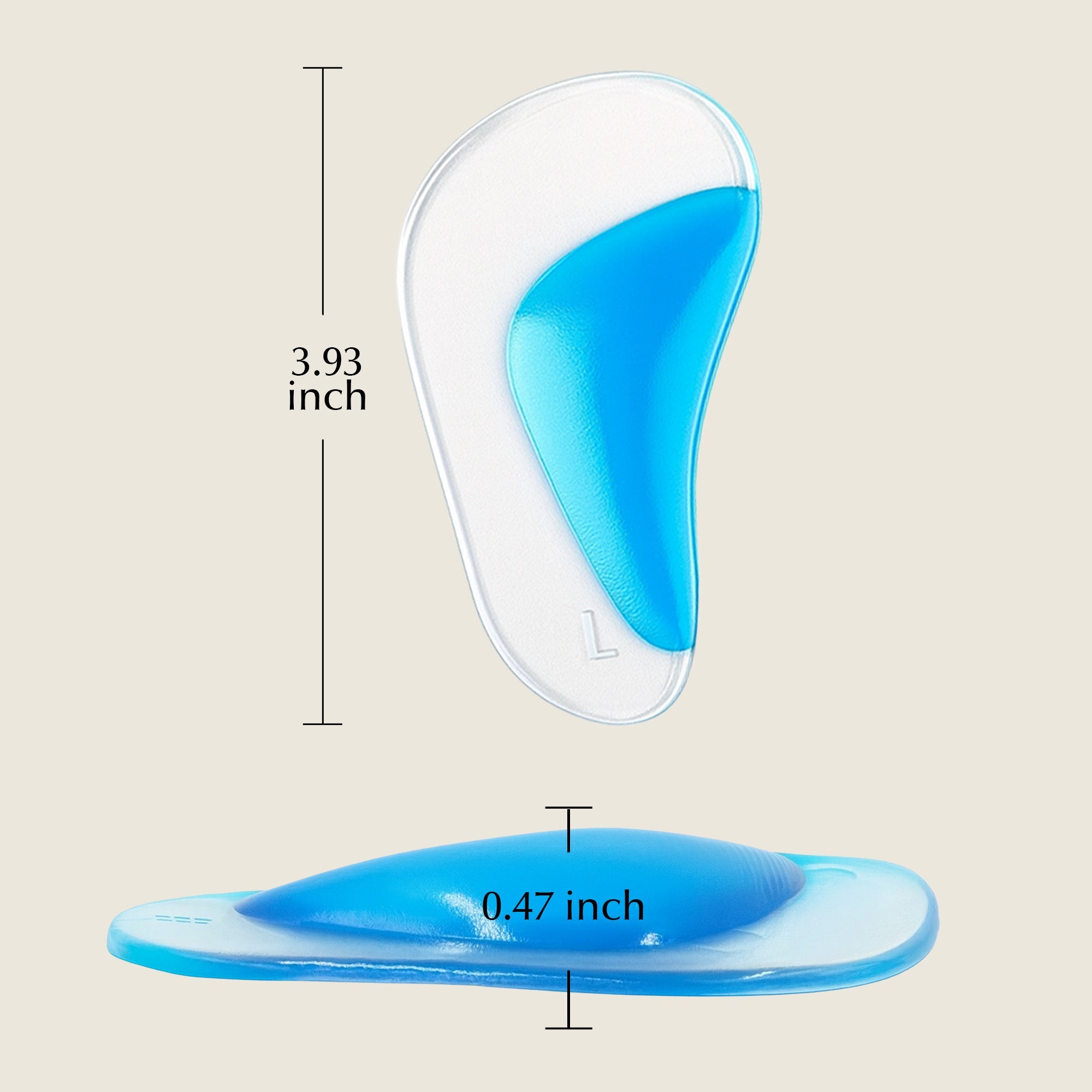Arch Support Shoe Inserts for Adults & Kids by EpiLynx