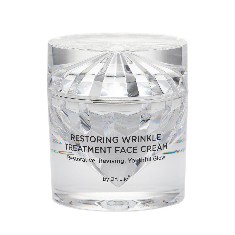 Restoring Wrinkle Treatment Face Cream – Vegan, Hypoallergenic, Gluten-Free Anti-Aging Formula by EpiLynx