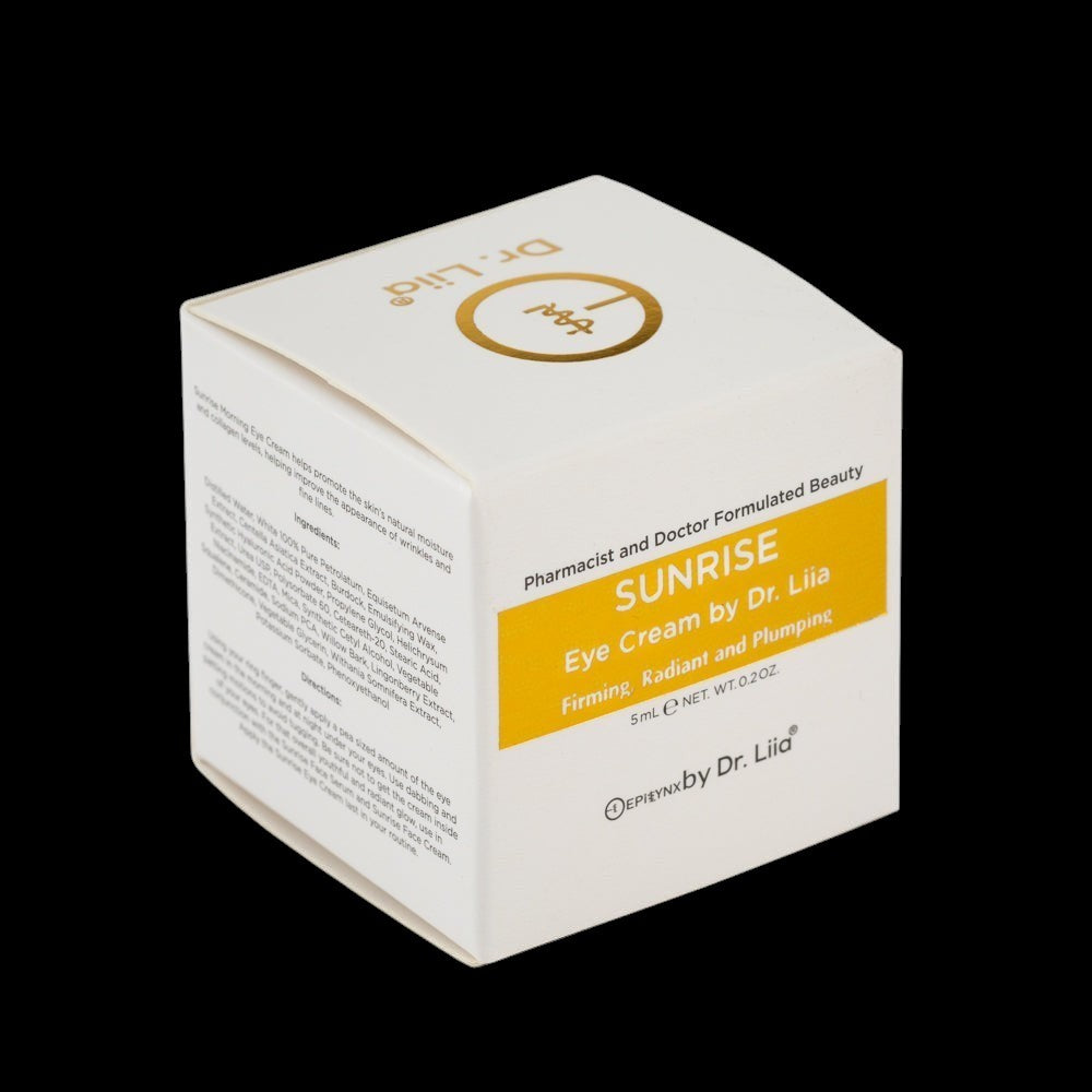 Sunrise Nourishing & Firming Eye Rescue Cream – Radiant Glow (Vegan, Gluten-Free, Sensitive-Skin Safe) by EpiLynx