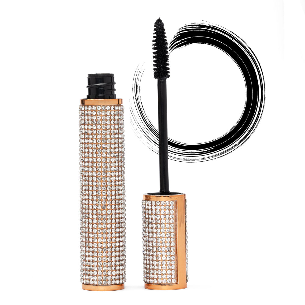 Mega Volume Vegan Mascara – Smudge-Proof with Handmade Diamond Case by EpiLynx