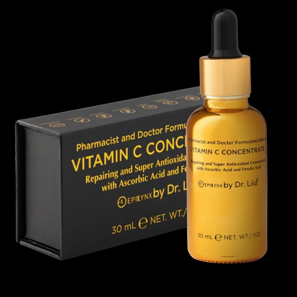 Brightening Vitamin C Glow Serum for Sensitive & Dry Skin – Vegan, Gluten-Free, Anti-Aging, Fragrance-Free by EpiLynx