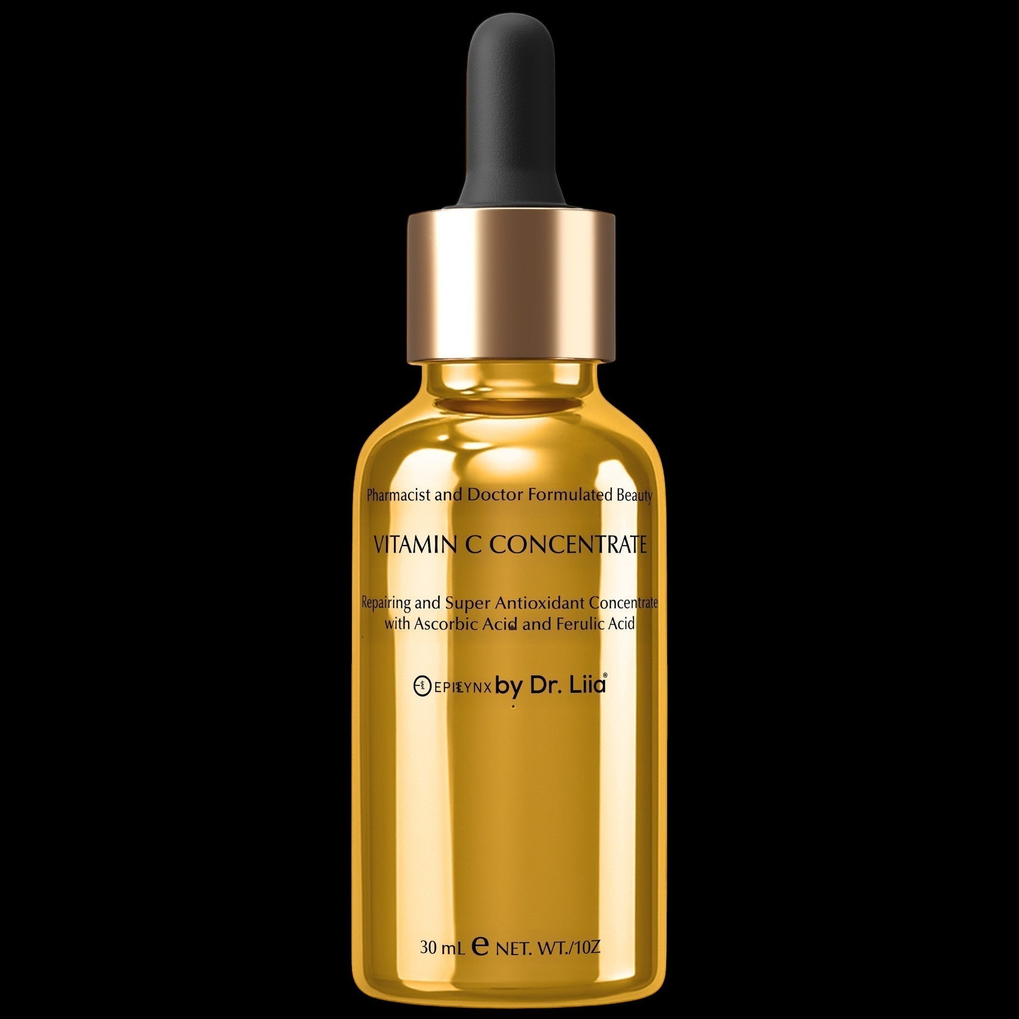 Brightening Vitamin C Glow Serum for Sensitive & Dry Skin – Vegan, Gluten-Free, Anti-Aging, Fragrance-Free by EpiLynx