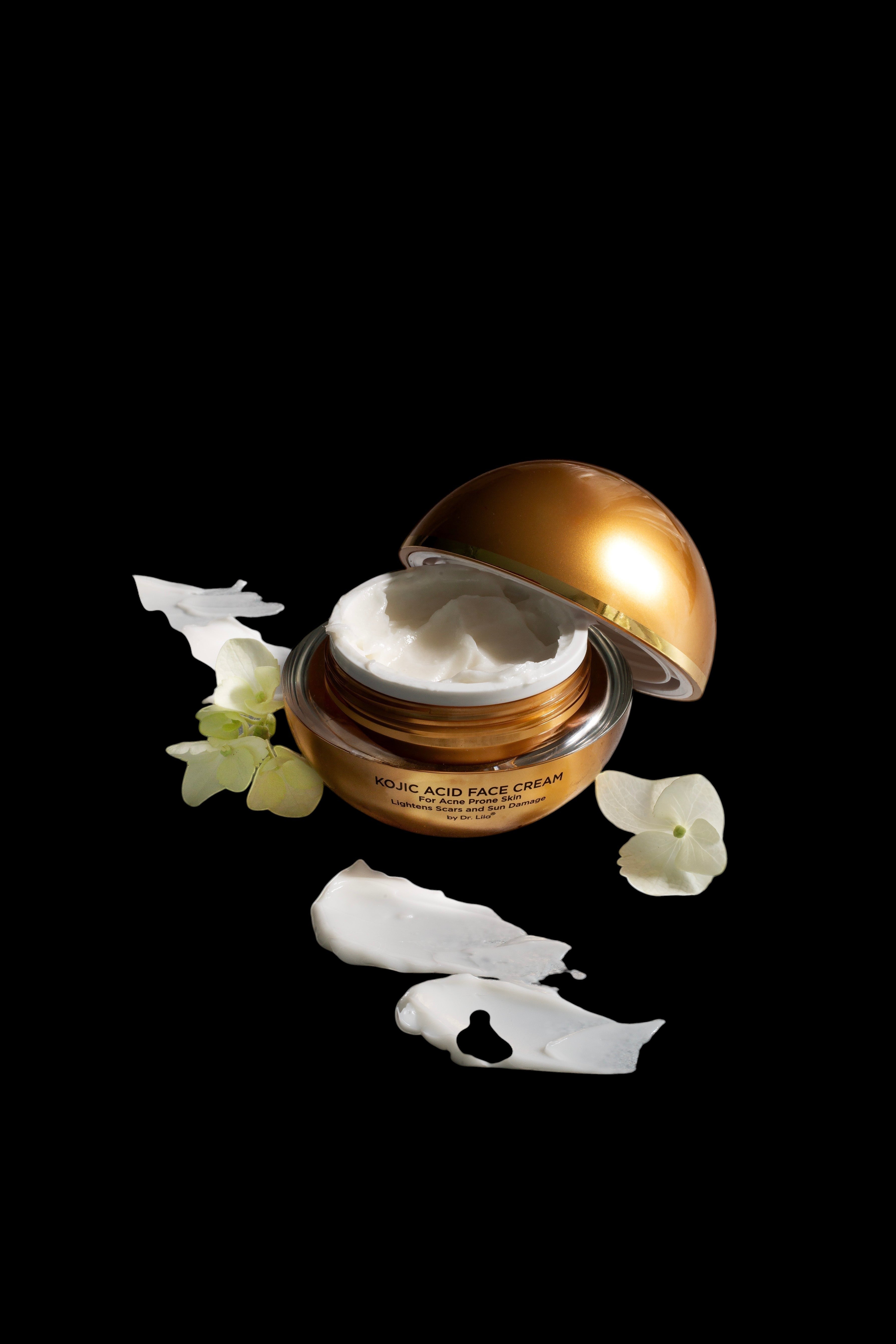 Kojic Acid Brightening Face Cream – Vegan, Gluten-Free & Acne-Prone Skin Friendly by EpiLynx