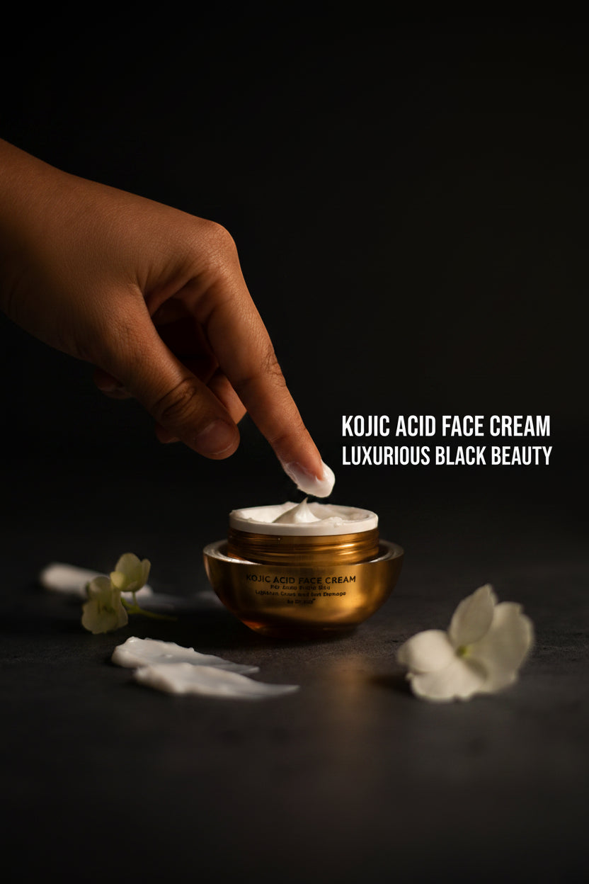 Kojic Acid Brightening Face Cream – Vegan, Gluten-Free & Acne-Prone Skin Friendly by EpiLynx