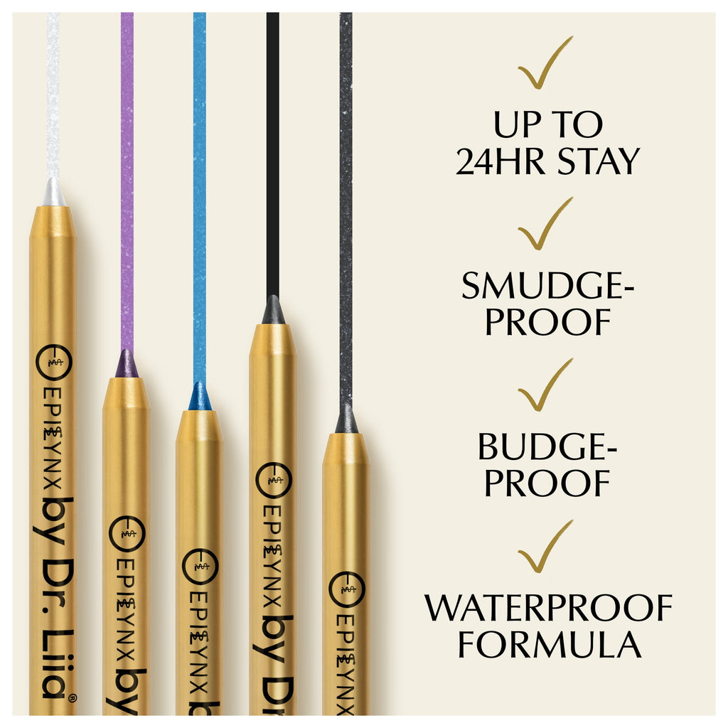Soft-Glide Kajal Eyeliner Pen – Smudge-Resistant, Comfortable Wear for Sensitive Eyes by EpiLynx
