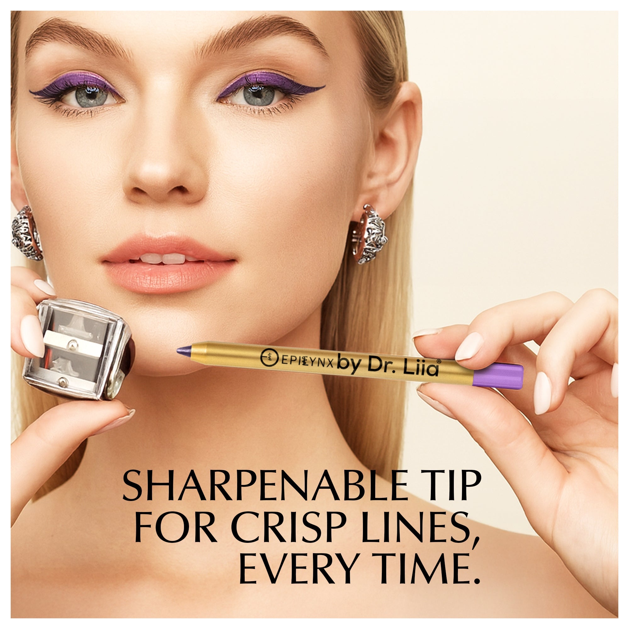 Soft-Glide Kajal Eyeliner Pen – Smudge-Resistant, Comfortable Wear for Sensitive Eyes by EpiLynx