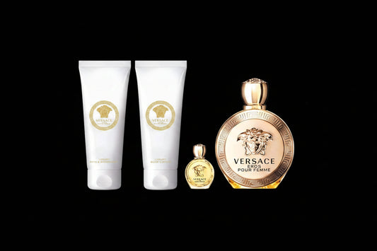 Eros By Versace For Women 4Pcs Set EDP Spray by perfumesandrea