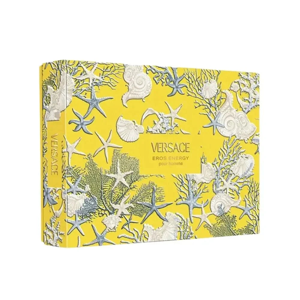 Eros Energy By Versace For Men 3Pcs Set EDP Spray by perfumesandrea