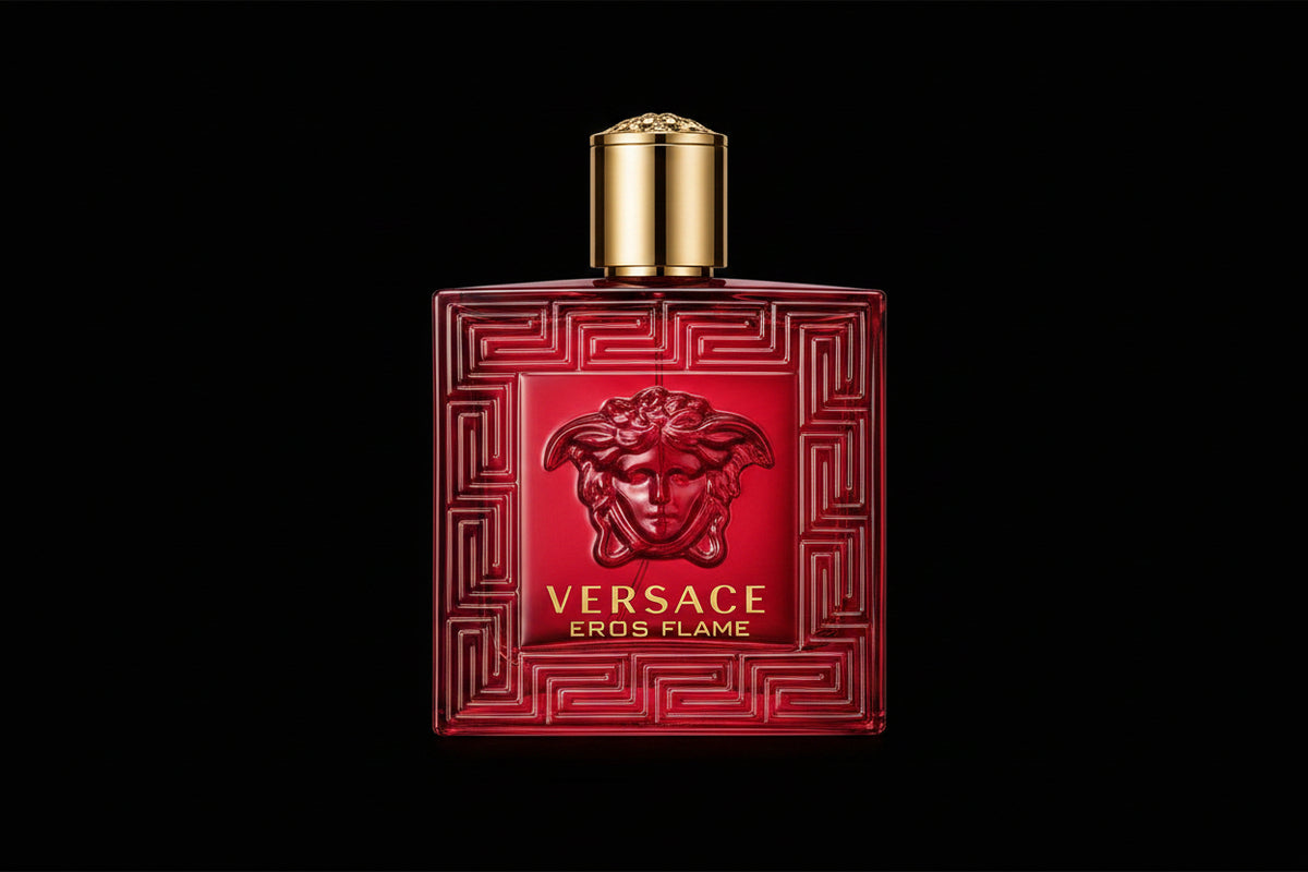 Eros Flame By Versace For Men 3Pcs Set EDP Spray by perfumesandrea