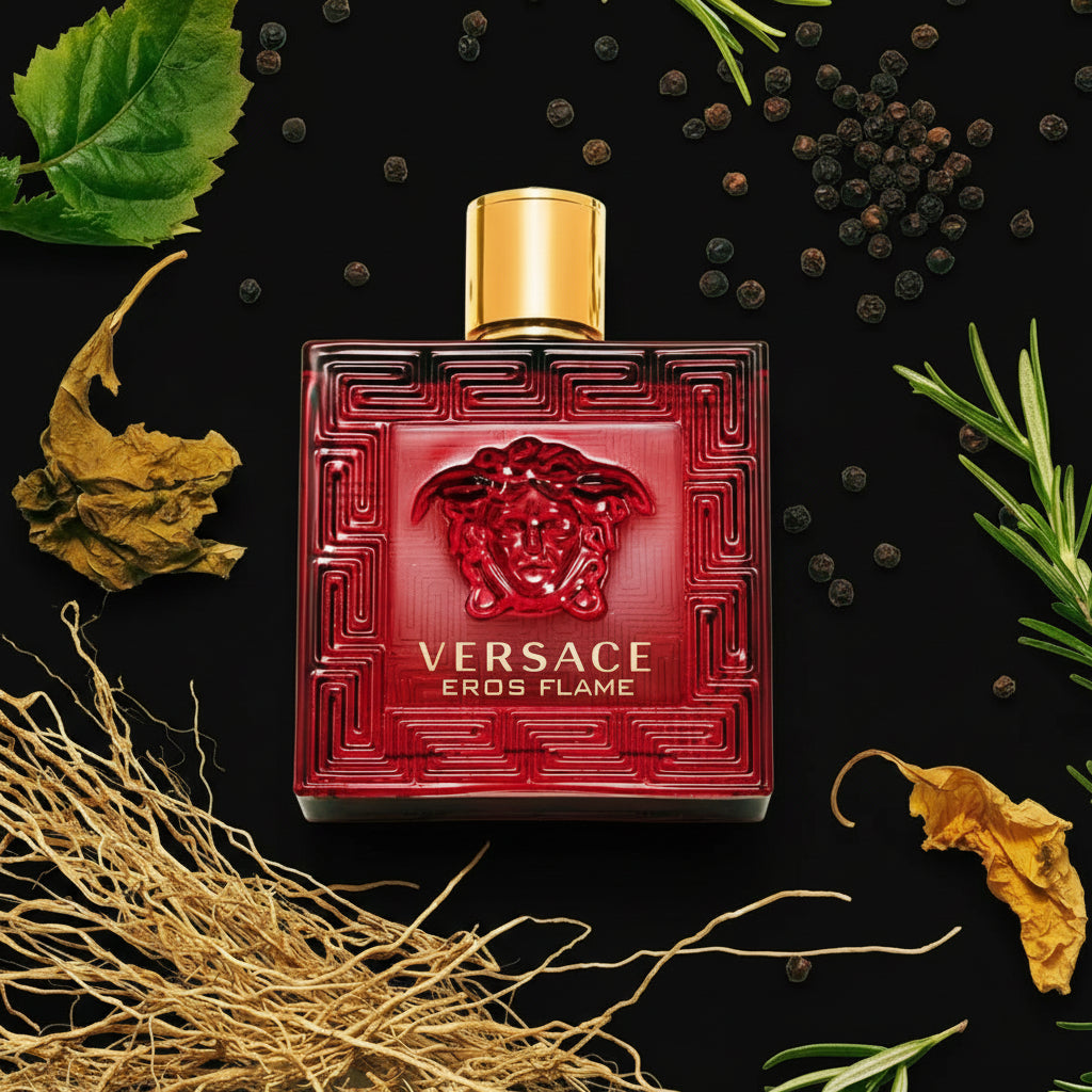 Eros Flame By Versace For Men 6.7oz EDP Spray by perfumesandrea