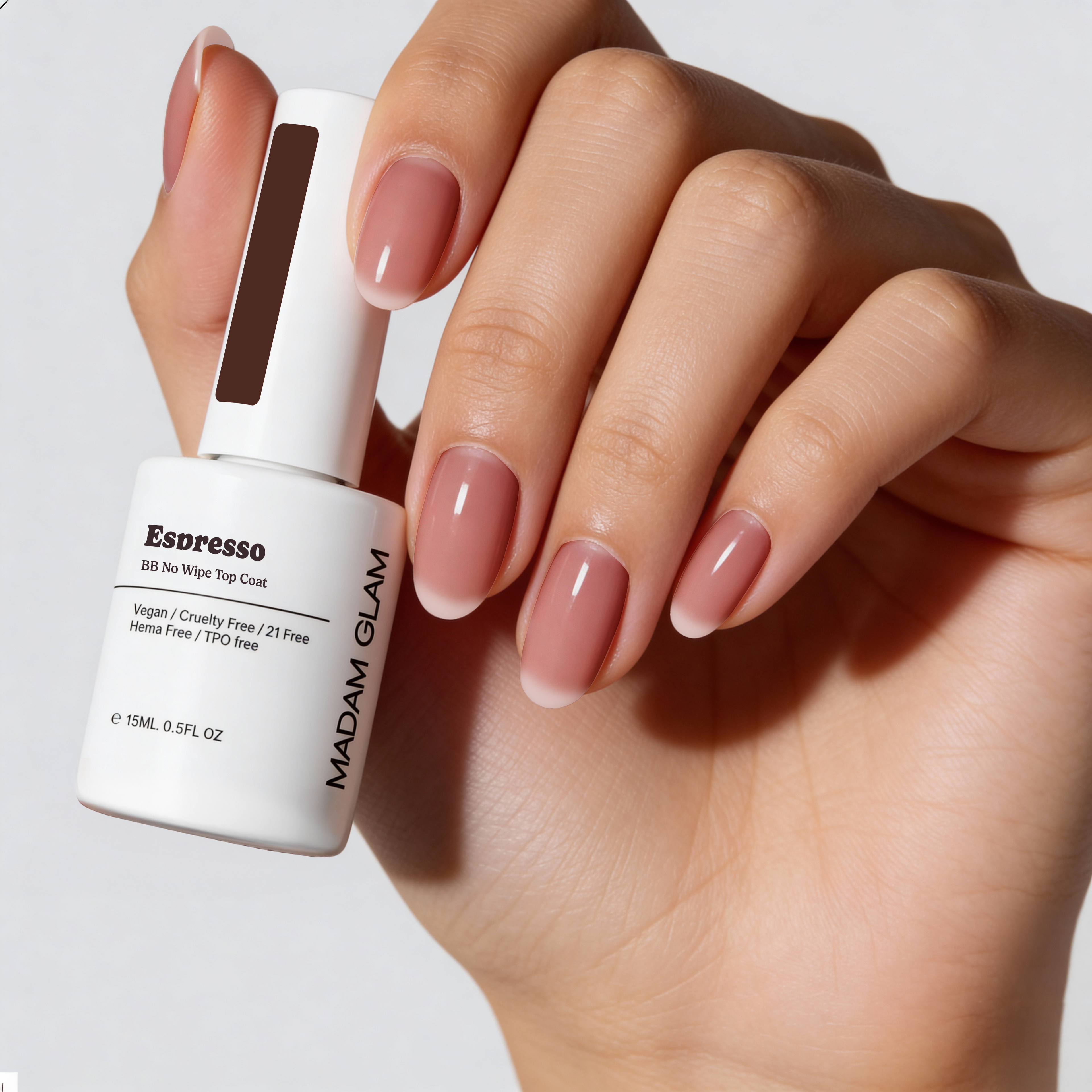 Espresso BB No Wipe Top Coat by Madam Glam