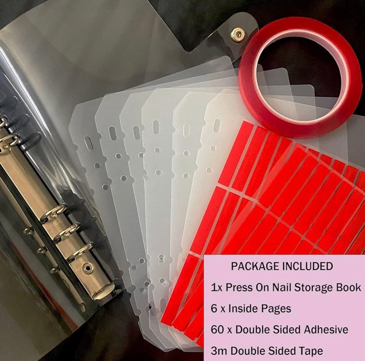 Nail Storage Book