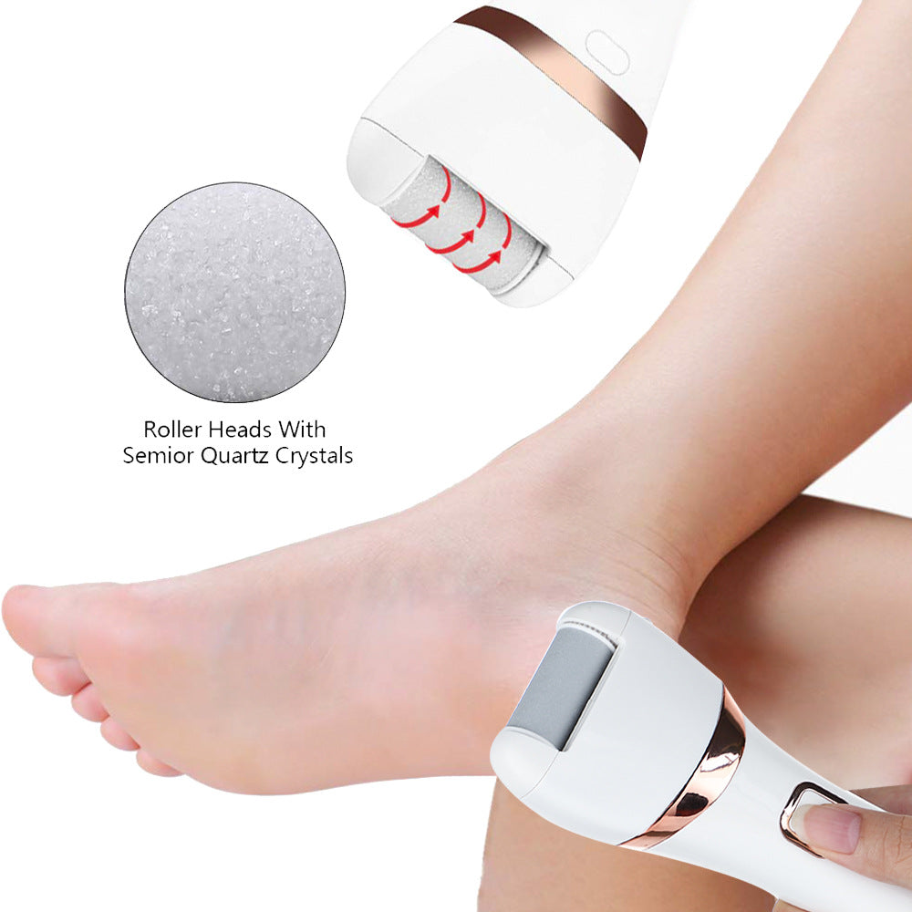 Rechargeable 7 Waterproof Electric Foot Grinder Dead Skin Cutin Removal Household Electric Foot Beauty Foot Grinder Kit by V.I.P Digital Presence