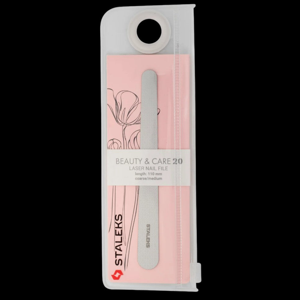 Laser Nail File BEAUTY & CARE 20 110 mm FBC-20-110 -STALEKS by kvadrat store