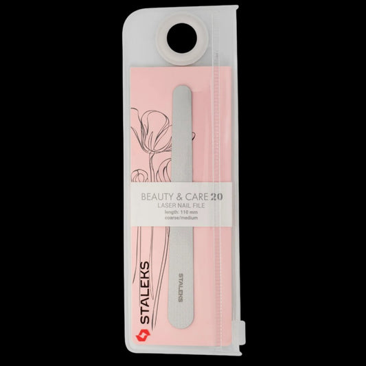 Laser Nail File BEAUTY & CARE 20 110 mm FBC-20-110 -STALEKS by kvadrat store