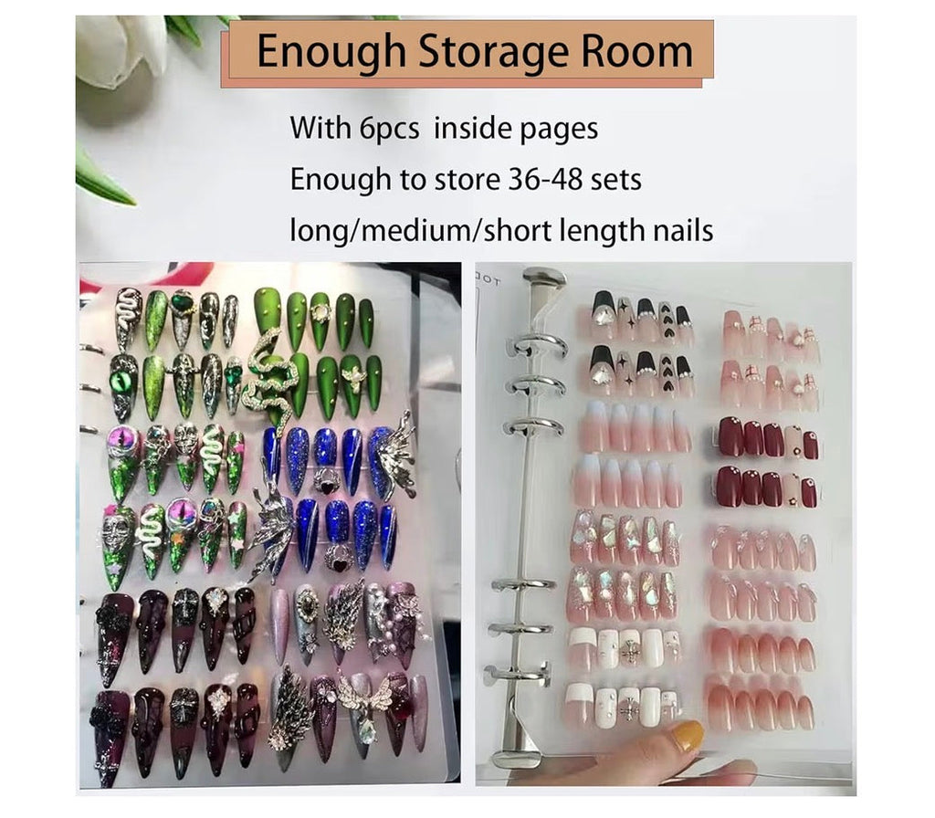 Nail Storage Book