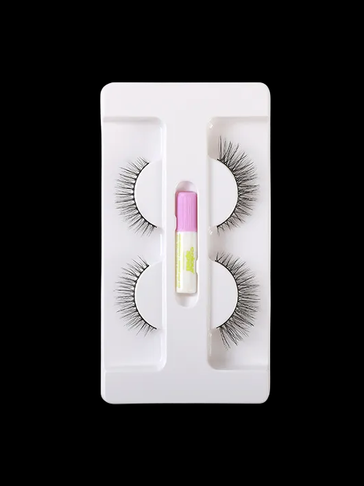 False Eyelashes with Adhesive by ColourSpell