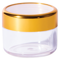 FantaSea Clear Jar with Gold Cap 18ml by Beauty Supply 123 Outlet
