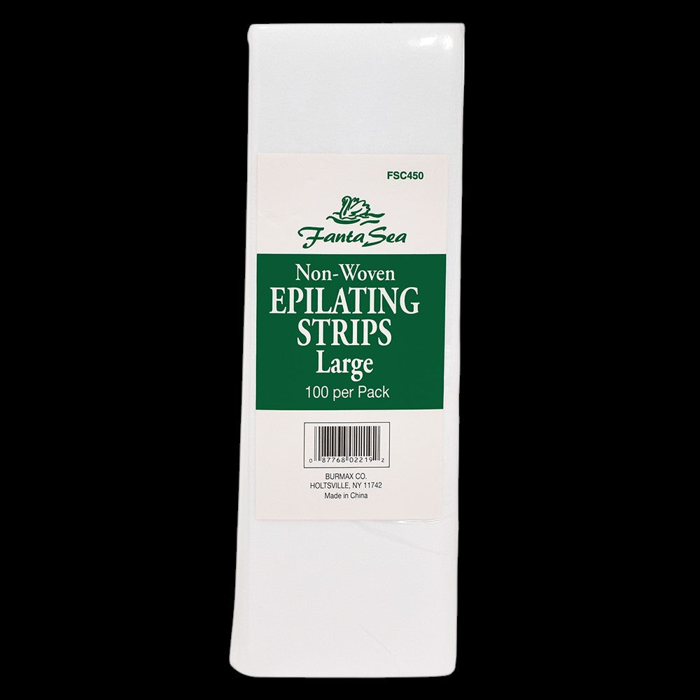 FantaSea Large Non Woven Epilating Strips - 100pk by Beauty Supply 123 Outlet