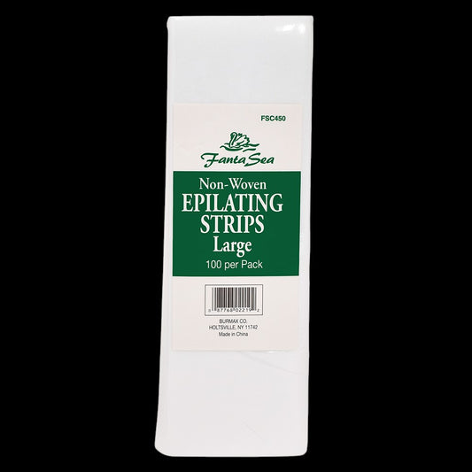 FantaSea Large Non Woven Epilating Strips - 100pk by Beauty Supply 123 Outlet