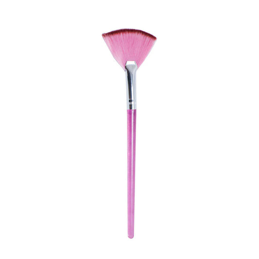 FantaSea 2-Tone Translucent Fan Brush Pink