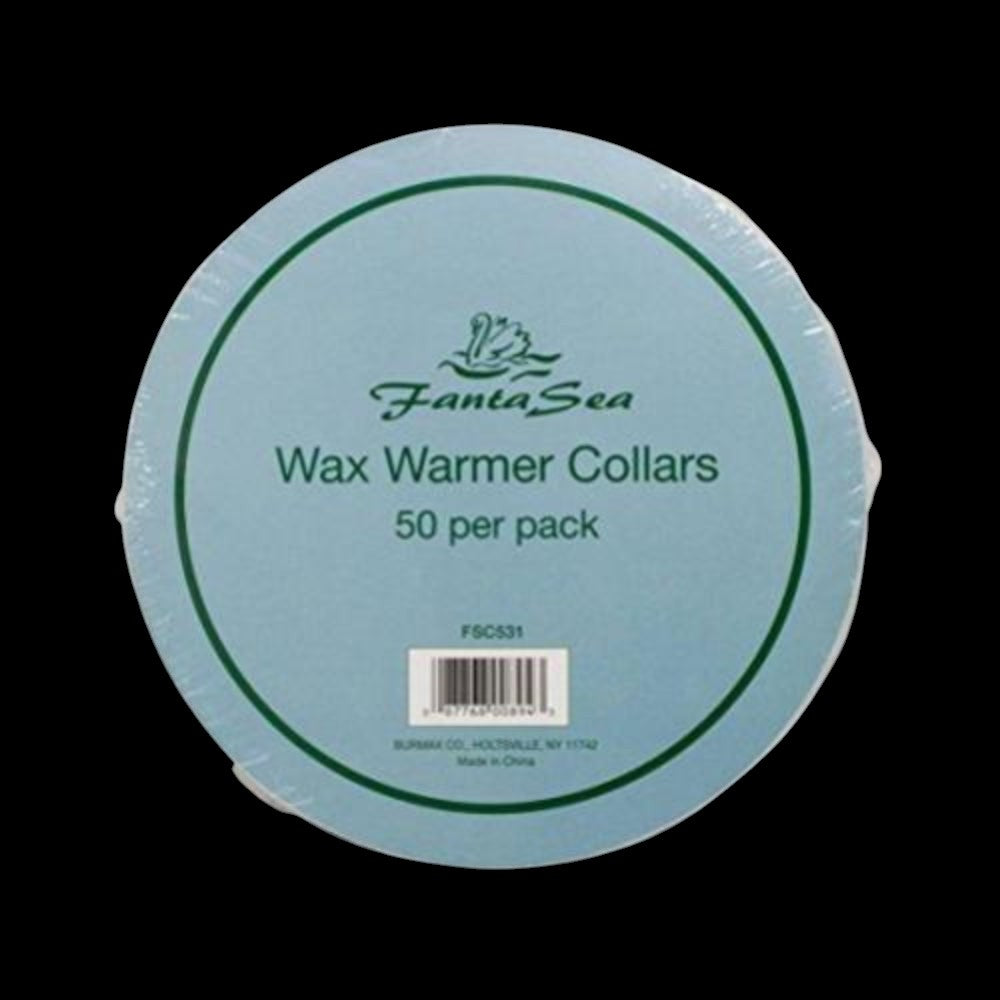FantaSea Standard Wax Warmer Collars - 50 Pack by Beauty Supply 123 Outlet